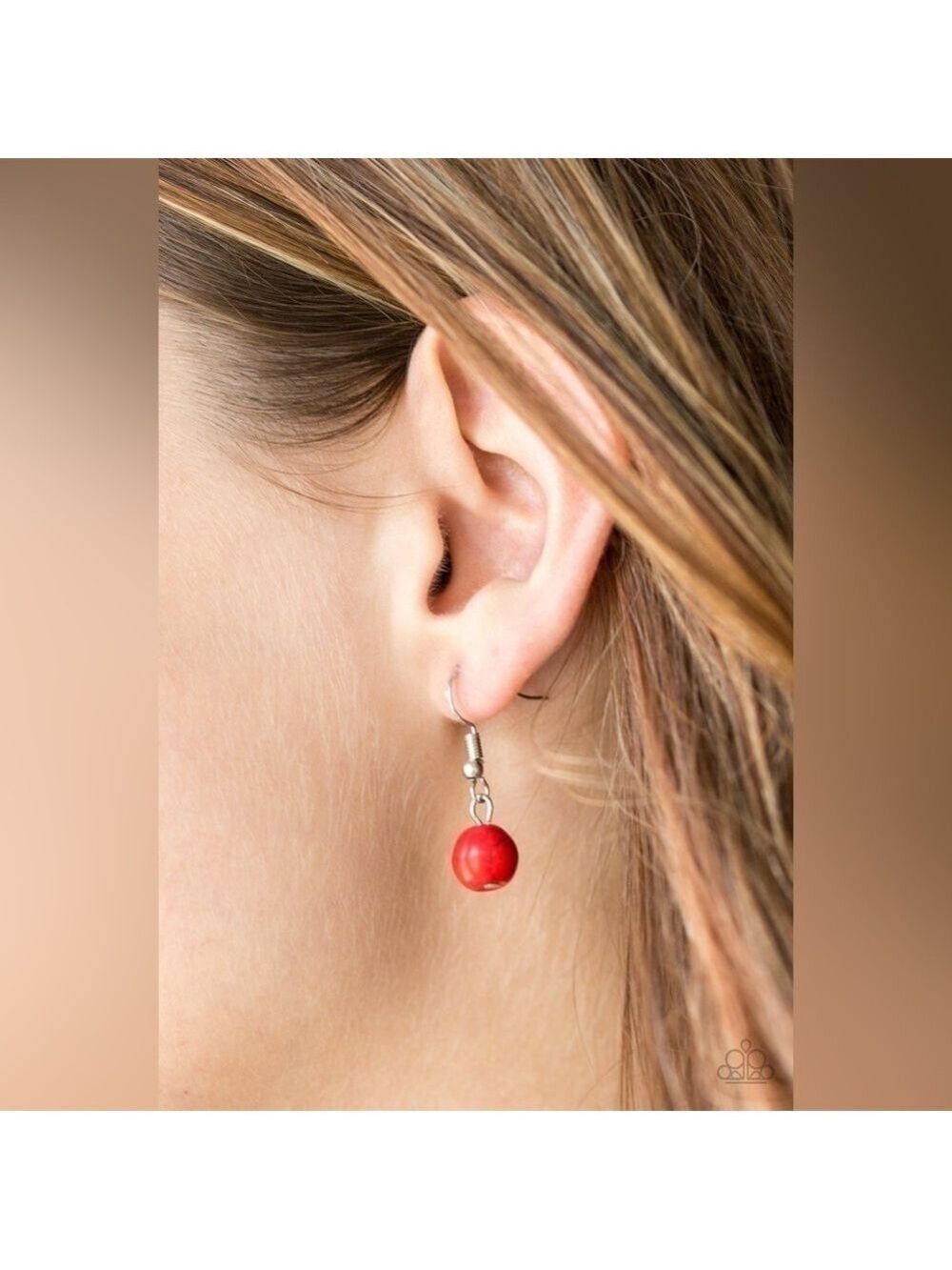 PAPARAZZI Rural Rustler Red Necklace - Picture 2 of 4